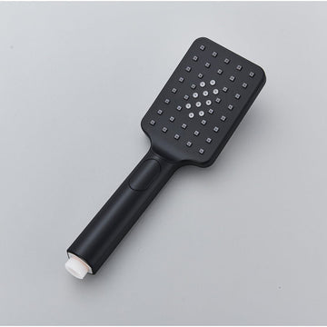 Coloana Dus cu termostat si afisaj de temperatura, negru mat, cu efect de ploaie, 6 functii de curgere, cod 1544